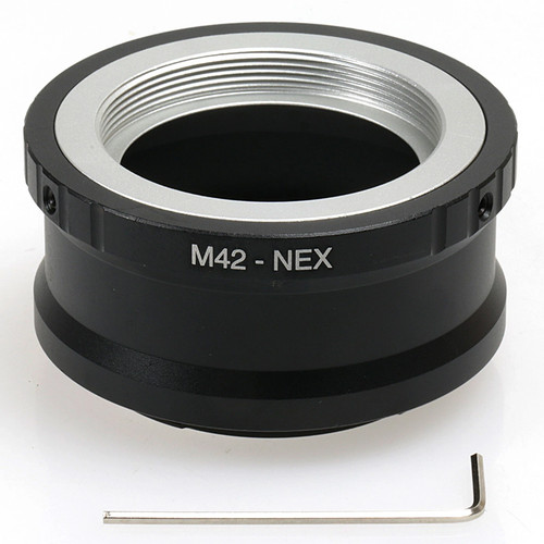 Adattatore obiettivo m42 - adattatore, m42-nex