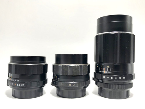 Set obiettivi pentax - set, asahi